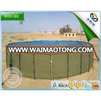 20000-100000L larger flexible plasticout door fish pond